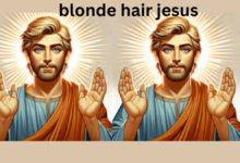 blonde hair jesus