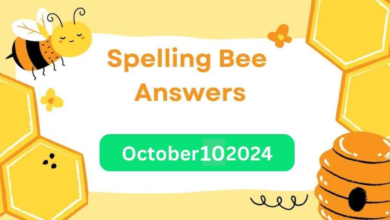 Today's spelling bee answers